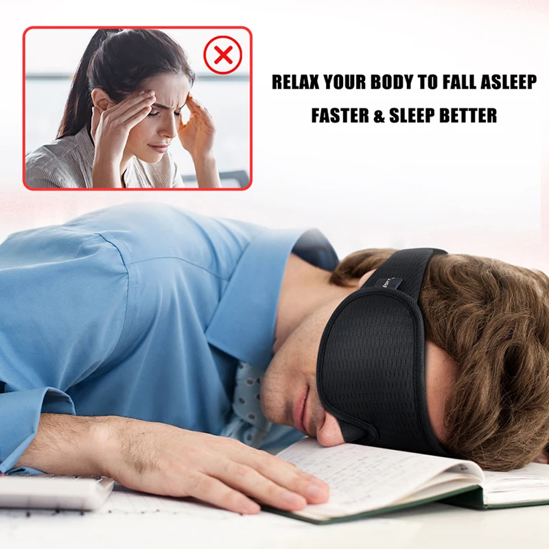 1PC 3D Sleeping Mask Eye Patch Eye Cover Portable for Eye Travel Relax Sleeping Aid Eye Patch Shading Blindfold Eye Mask