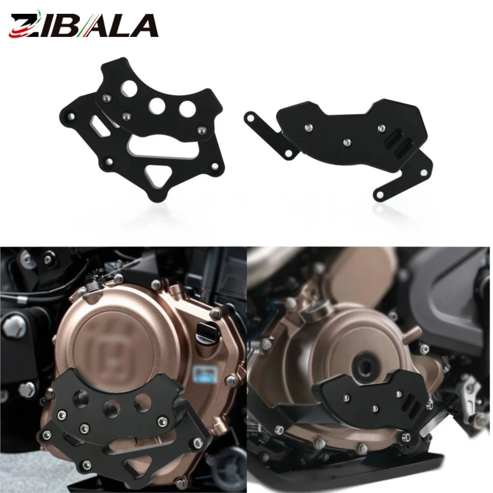 For Husqvarna Svartpilen250 SVARTPILEN Vitpilen250 401 2020-2023 2024 Motorcycle Engine Guard Left and Right Engine Clutch Cover