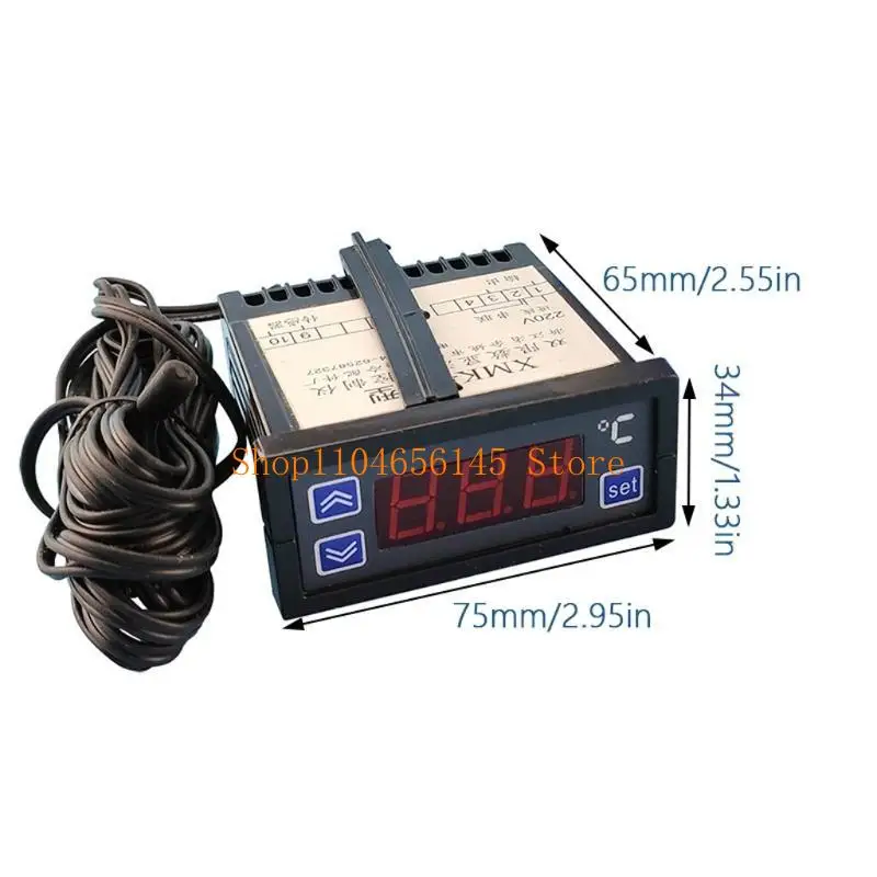 5ASD XMK-010 التخزين البارد الثلاجة مجمدات مروحة درجة حرارة مروحة وحدة تحكم درجة حرارة الشاشة الرقمية الذكية