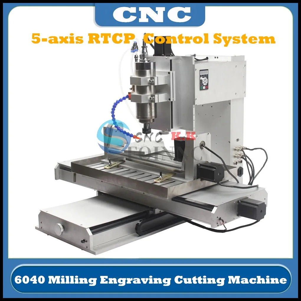 5 assi CNC 6040 porta di rete Router fresatura di metalli macchina da taglio per incisione 220V/110V tavola rotante scheda di controllo del ciclo