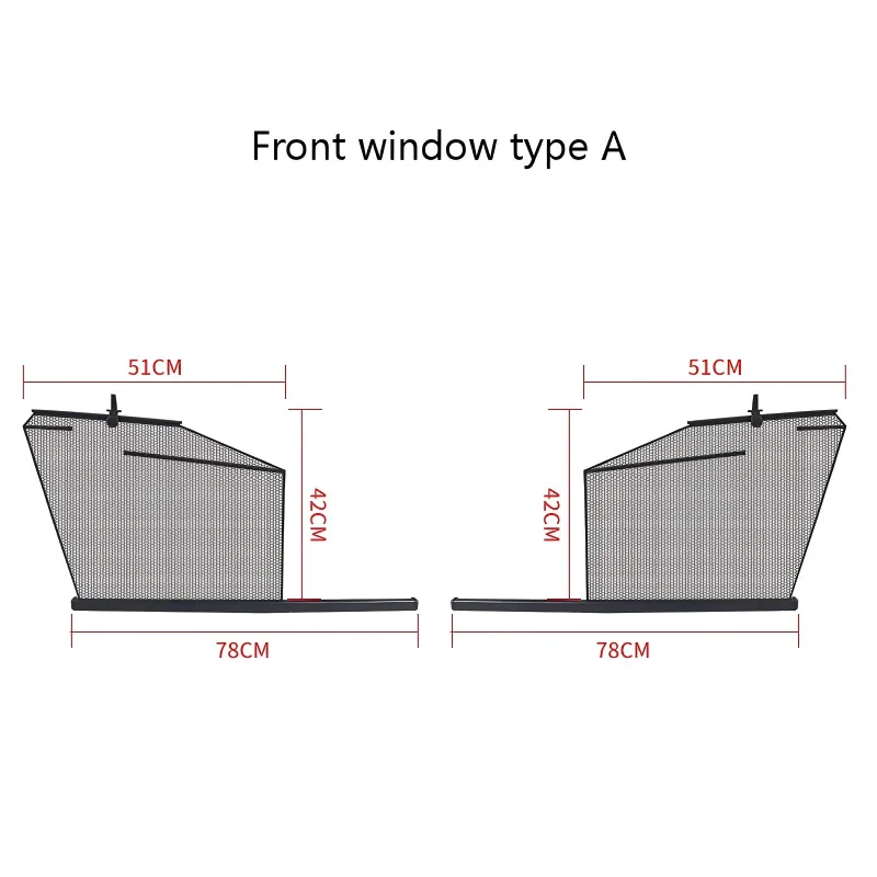 For AITO M8M9 Retractable Car Window Sun Shade  UV Protection Side Window Curtain Heat Insulation Privacy Screen Car Accessories view 5