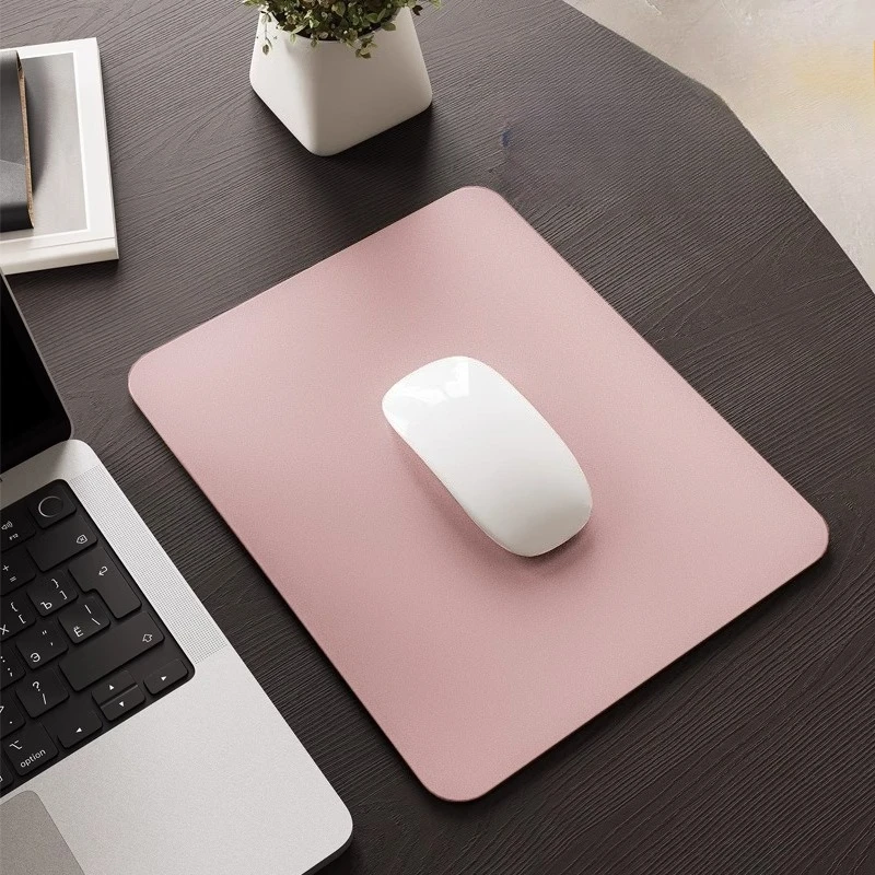 Mini Leather Desk Pad Set Office Laptop Keyboard Mouse Mat for Desktop Protection Non-Slip Leather Writing Surface Desk Cover