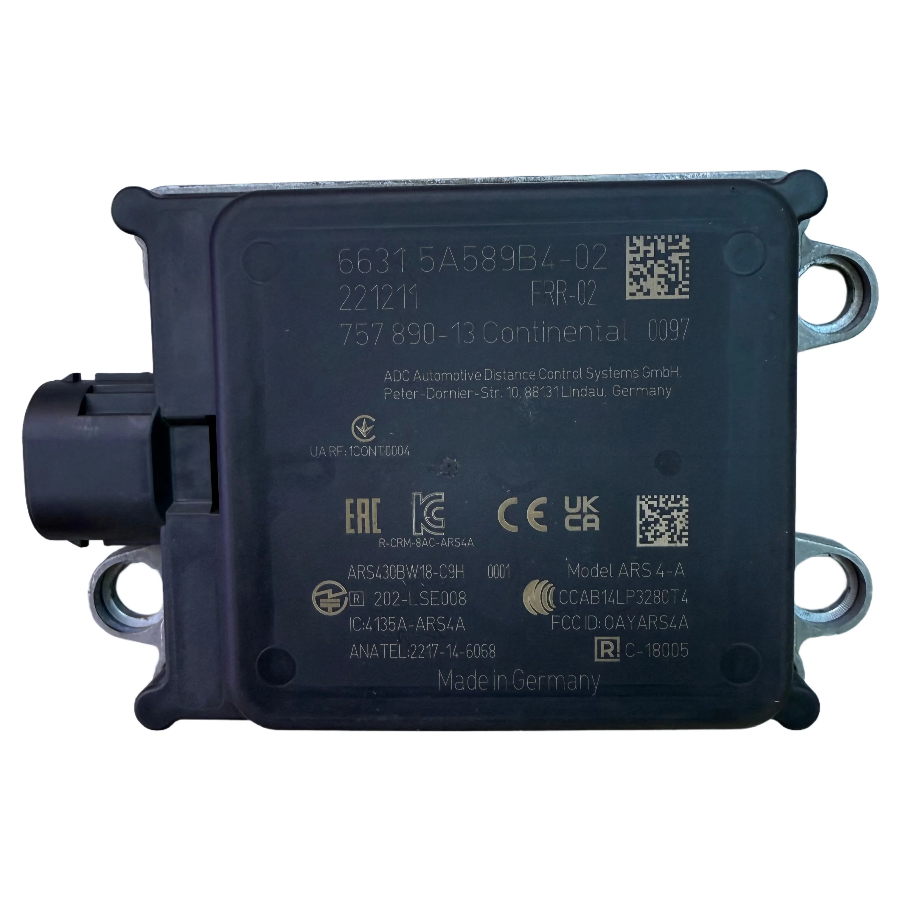 66315A589B4 intelligent distance control system radar sensor suitable for BMW models