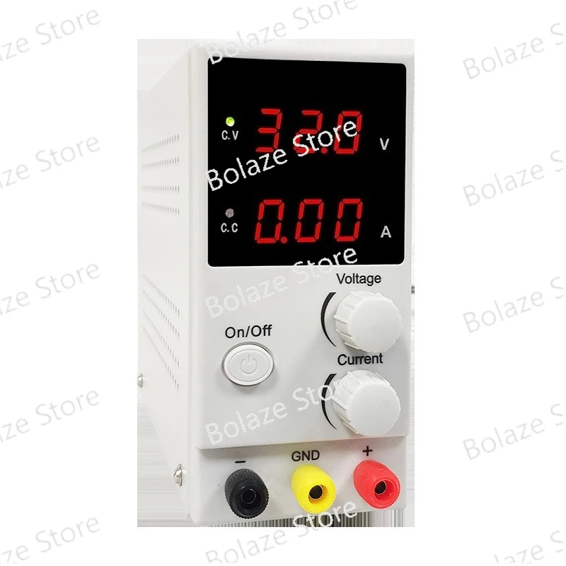 Adjustable DC Power Supply 0-32V 10A 3-Digit Display Variable Regulated Power Supply