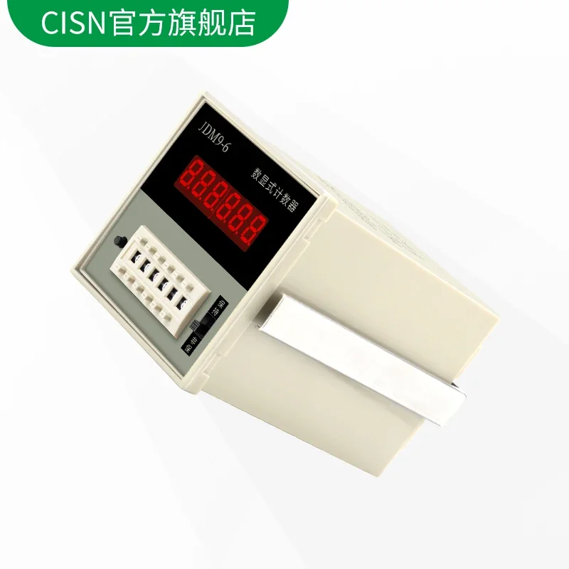 JDM9-4/6 electronic digital display accumulating counter industrial counting relay power-off memory 4/6-bit 220V