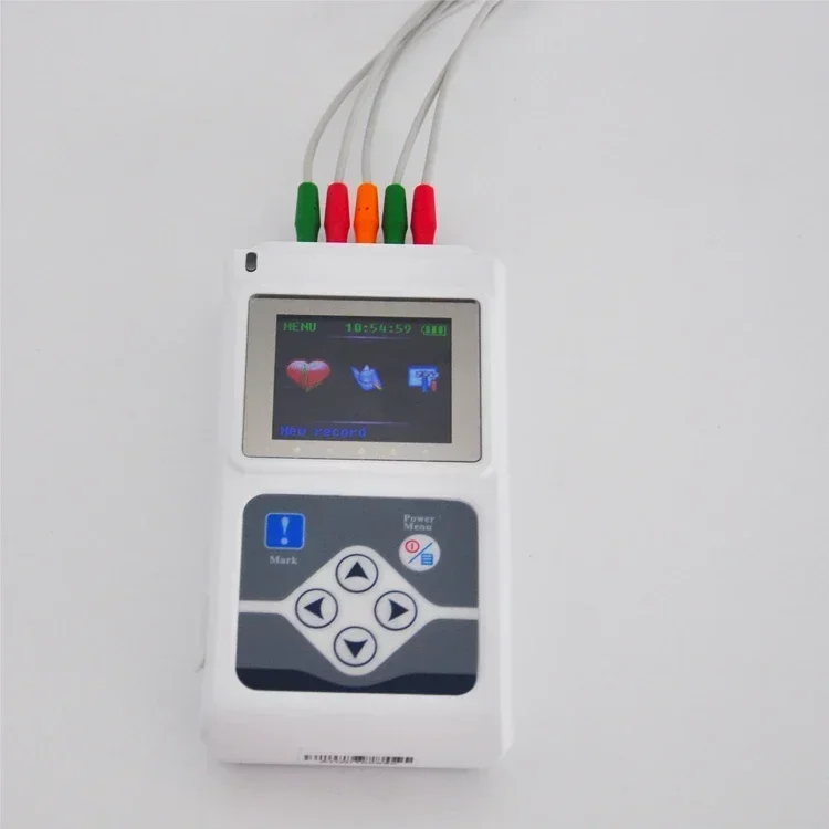 Contec Tlc5000 Dynamic 12 Channels 12 lead 24 Hour Holter Ecg Device Portable Holter Ecg Machine