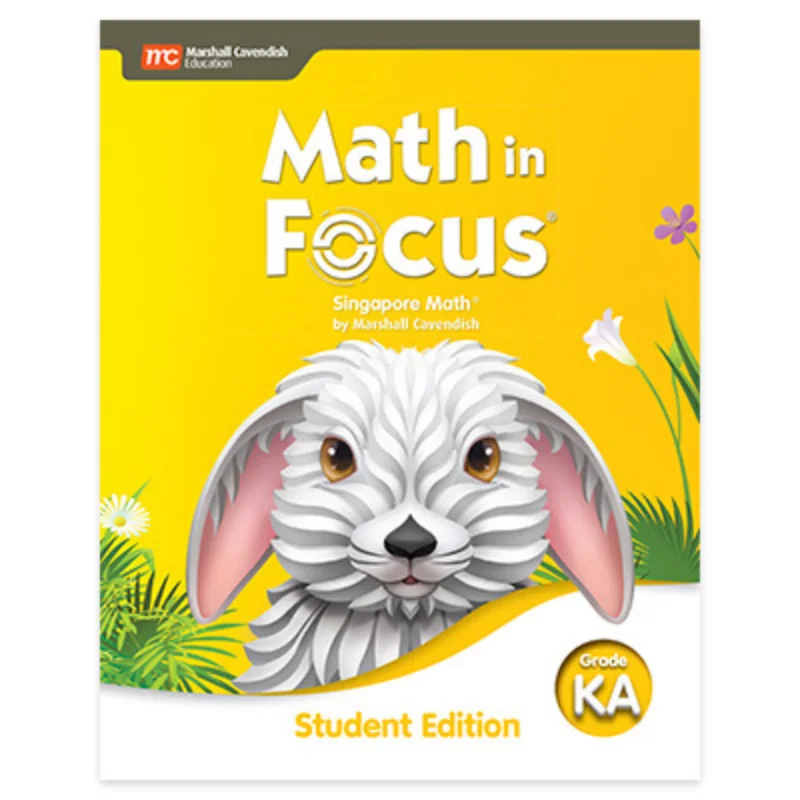 Math In Focus Grade K Student Book Volume A Houghton Mifflin Harcourt Houghton Mifflin Harcourt 9780358101703 Book