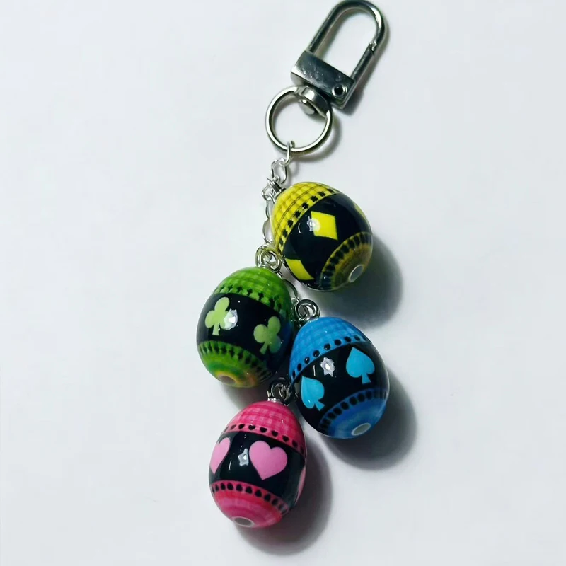 Anime Shugo Chara Mashiro Rima Yuiki Yaya Tsukiyomi Ikuto Cosplay Keychain Kawaii Phone Chain Keyring Key Chain Ornament Props image 3