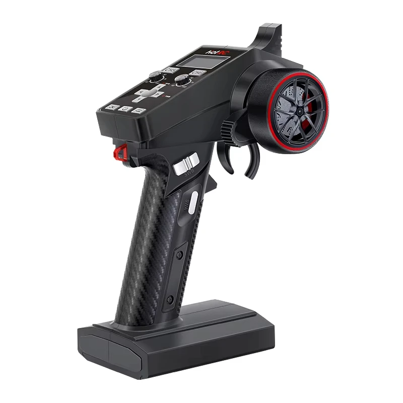 HOTRC CT-6A 2.4GHz 6CH RC Remote Controller Transmitter One-handed Control For RC Car Boat Drone Parts