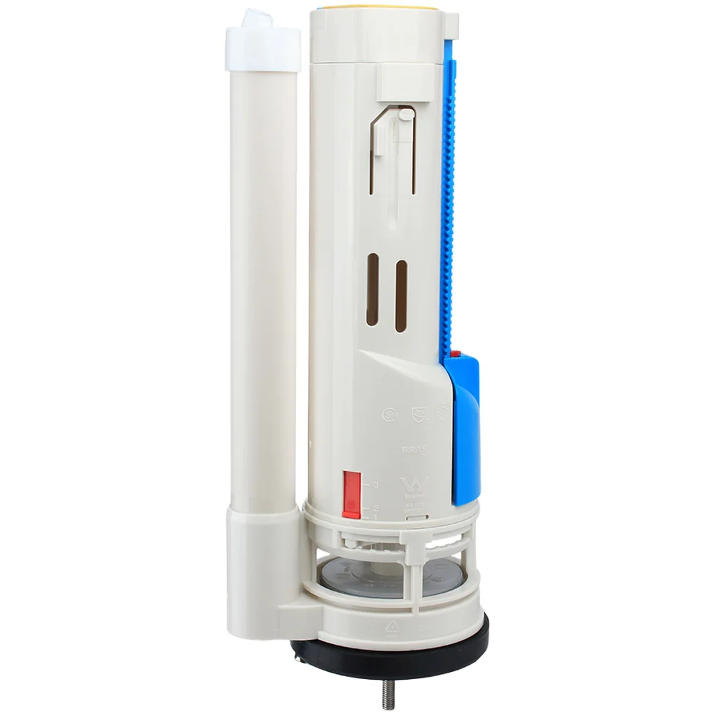 Watermark Certified Dual Flush Toilet Tank Valve ABS Resin Material for Use with Conventional Residential Toilet Systems