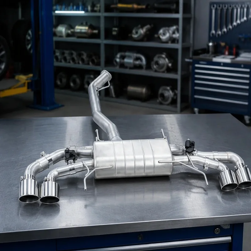 Performance Stainless Steel Valvetronicmid Pipe Catback Exhaust System Muffler Custom  for Nissan GTR R35