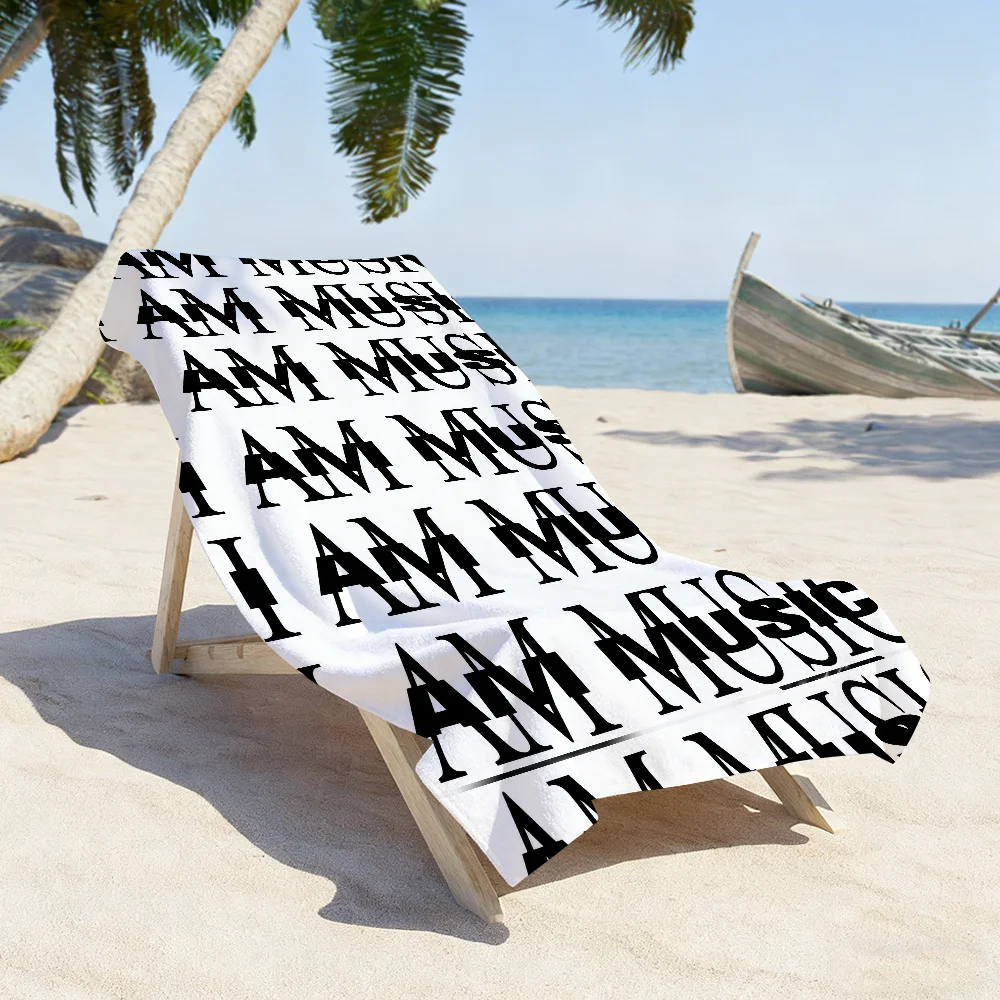 Rapper Playboi Carti I AM MUSIC Towel Quick Dry Soft Yoga Swimming Fitness Mountain Climbing Large Beach Towels