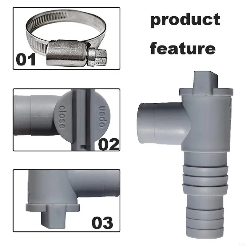 

A0NC PVC -фильтр Adapter Adapter On/OFF Plunger Calve Accessories