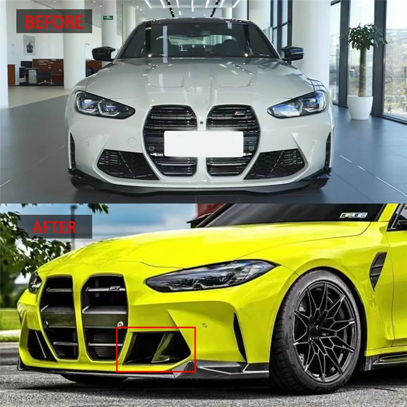 

AA-Car Front Air Vent Grill Air Inlet For BMW M3 M4 G80 G82 MP 2021-2024 Car Decorative Accessories
