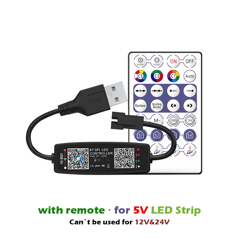 Bluetooth Controller for Pixel LED Strip Light