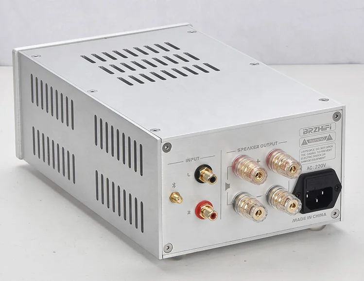 BRZHIFI New Sanyo Thick Film Custom 8007 5.0 audiophile Dual Head Amplifier 100W*2 stereo amplifier 2 channel