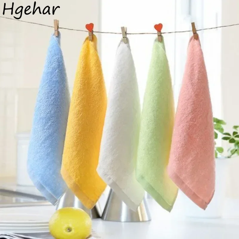 4 Pcs Mini Towels Soft Breathable Hand Face Towel Skin-friendly Absorbent Quick Drying Plain Toallas De Mano Multi-function New