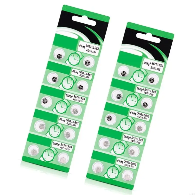 270b Пакет 10 батарей с высокой емкостью LR521 G0 1,5 В 1,5 В LR521 Батареи монеты для малых устройств электроники