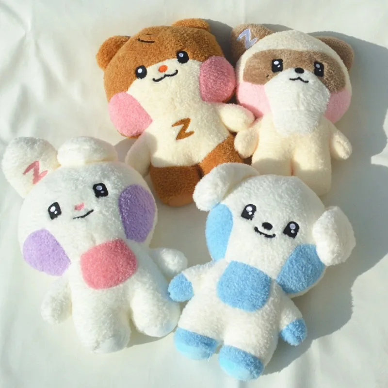 Jouets en peluche Kpop ZB1 pour enfants, dessin animé kawaii, animal, beurre, coussin mignon, décoration de chambre coréenne, cadeaux de Noël