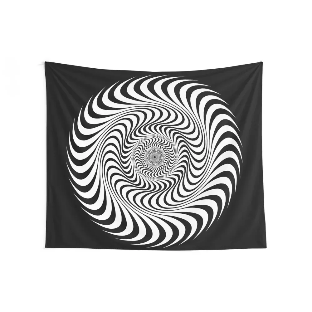 23FA016 - Tekno 23 spiral art Tapestry Bed Room Decoration Decorative Wall Murals Decoration Room Aesthetics For Room Tapestry