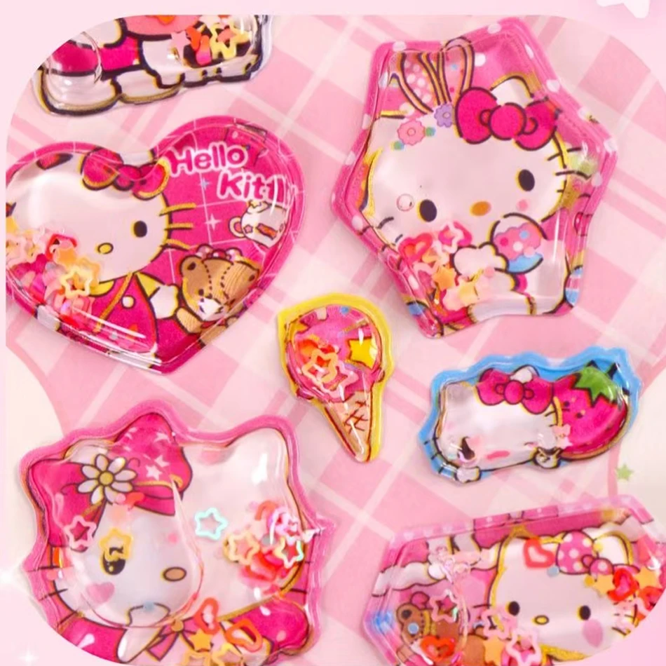 6 نمط أنيمي Kawaii سانريو HelloKitty Kuromi ثلاثية الأبعاد هز ملصقات لطيف ألبوم بها بنفسك ألبوم مذكرات كتيب ديكور مدرسة طالب القرطاسية لعبة #3