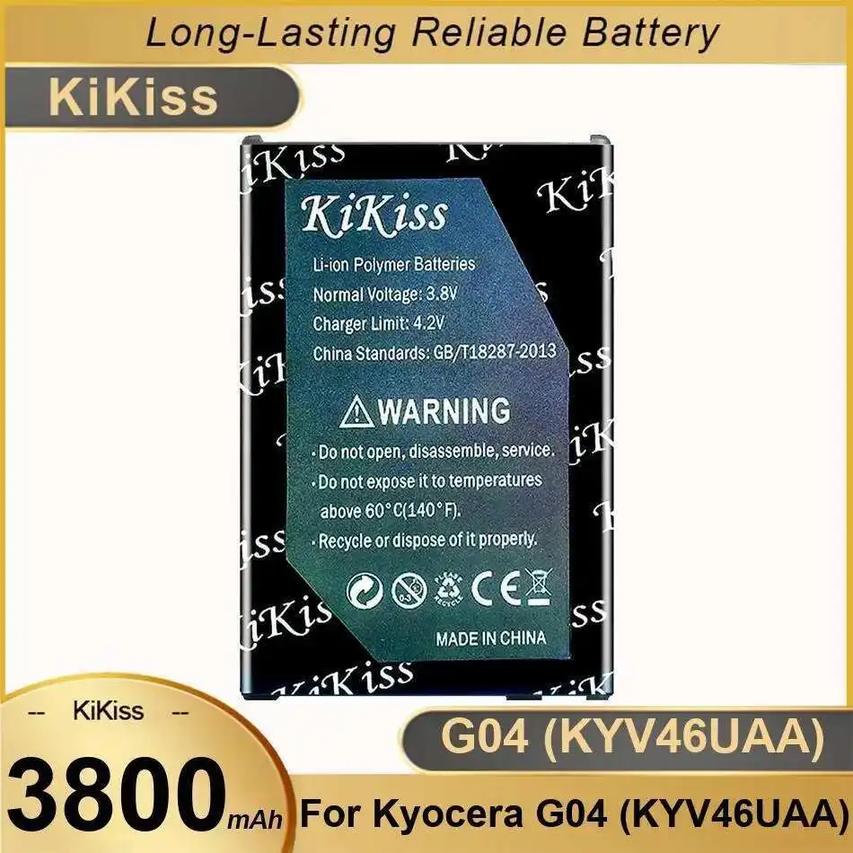 

Fast Charging For Kyocera G04 KYV46UAA 3800Mah Mobile Phone Battery