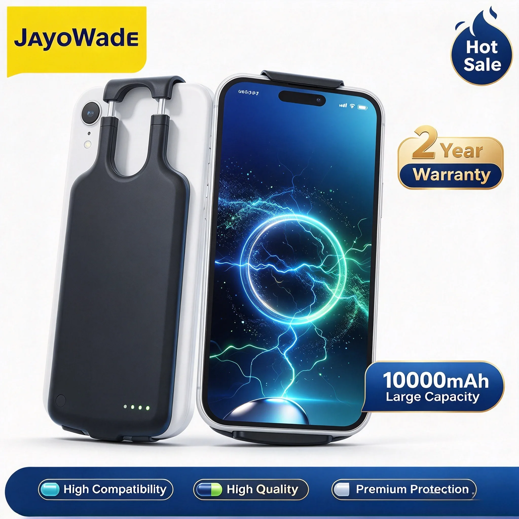 Factory 10000mAh Universal Type-C Power Bank for Huawei Samsung Oppo Realme Oneplus Xiaomi Poco Battery Charger Case Powerbank