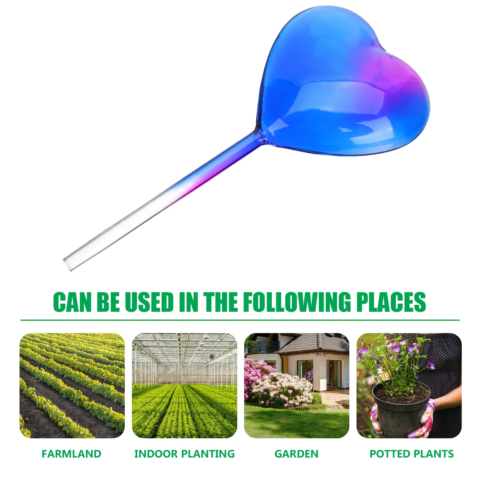 Indoor Plant Glass Watering Globes Automatic Flower Tool Self-watering Bulb Blue Ball Planter