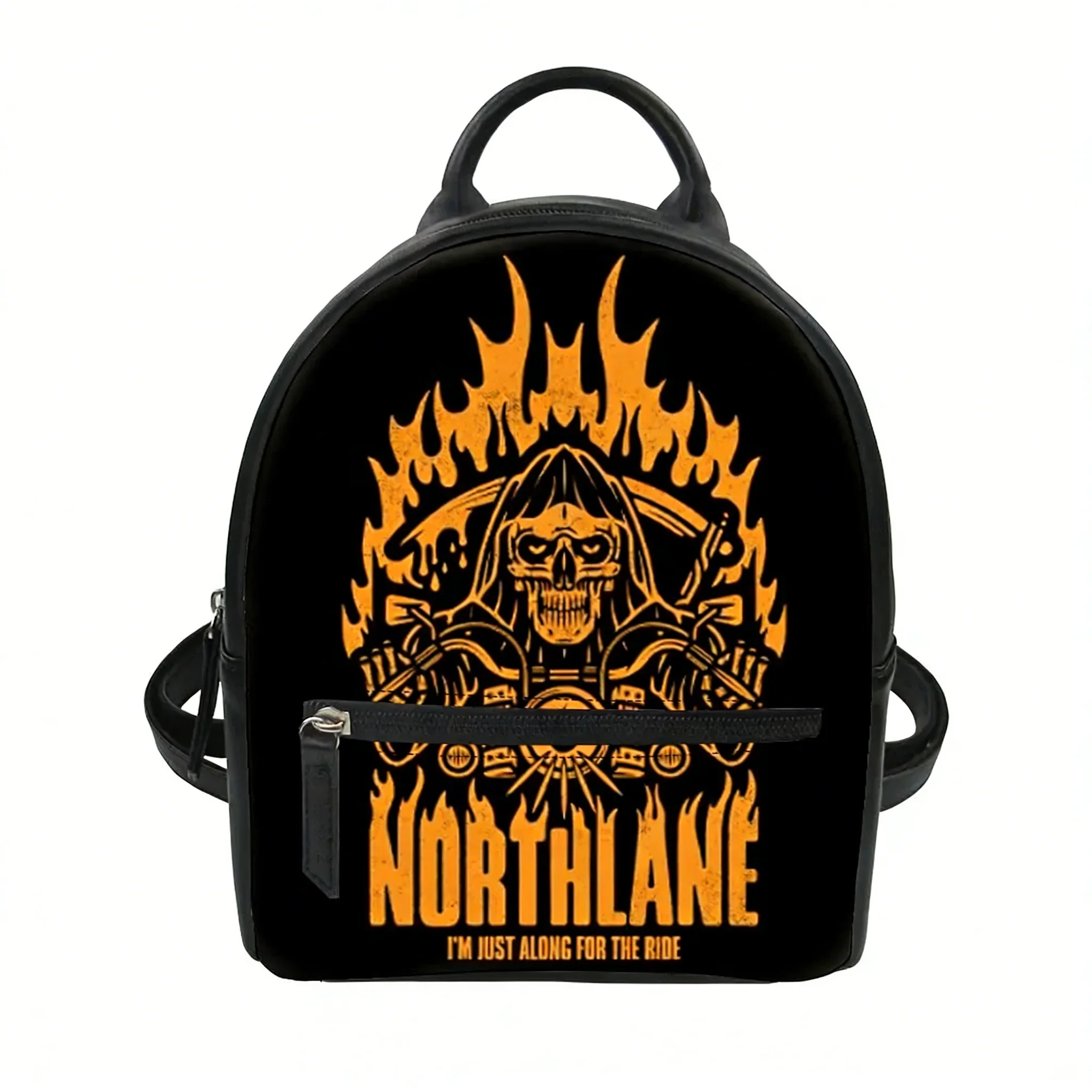 

Northlane Metal band Custom Backpack Purse Women Carter Schoolbags Double Shoulder Bag Mini Daypack Leather Travel Bag
