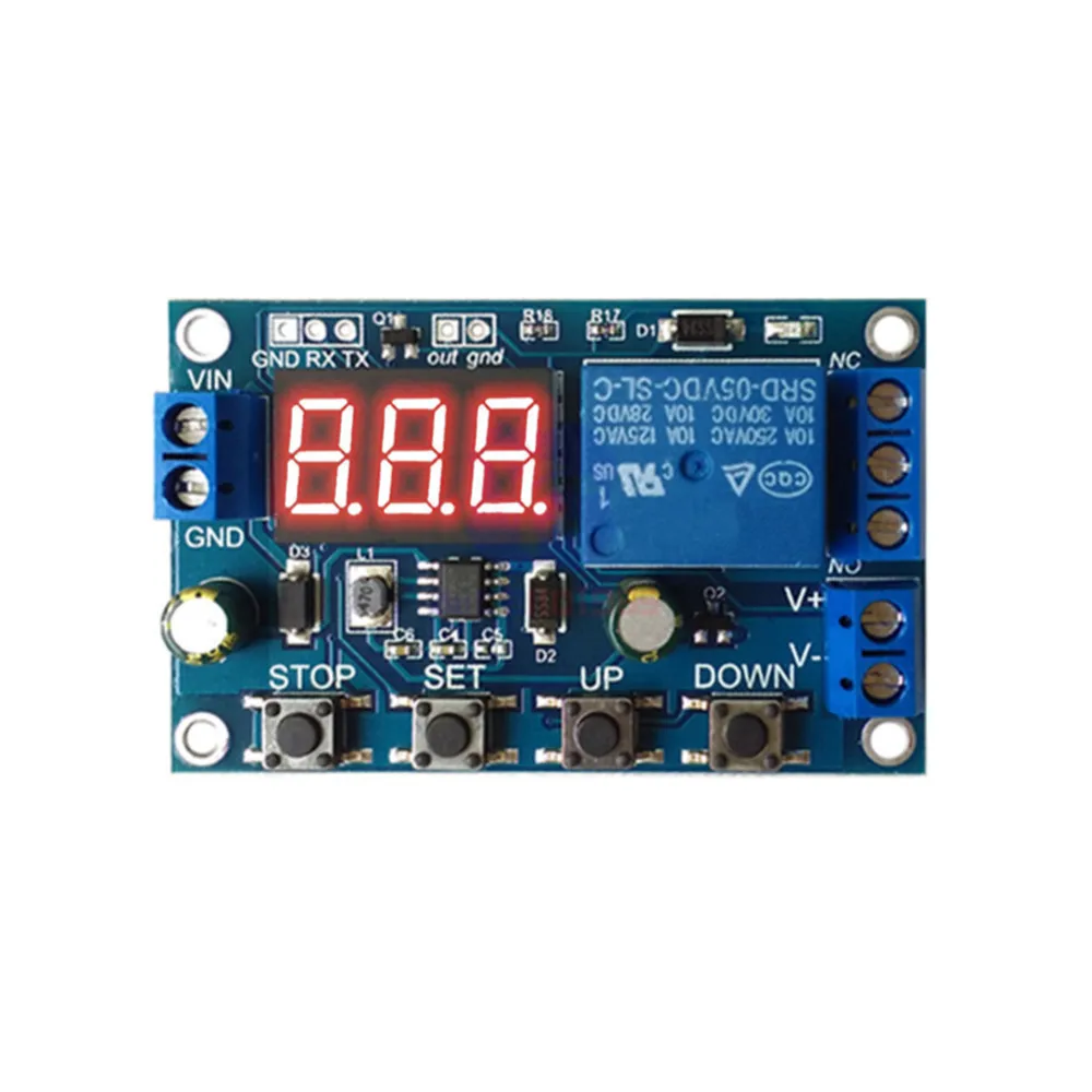 Battery Charge/Discharge Module Integrated Voltmeter Undervoltage/Overvoltage Protection Timing Communication