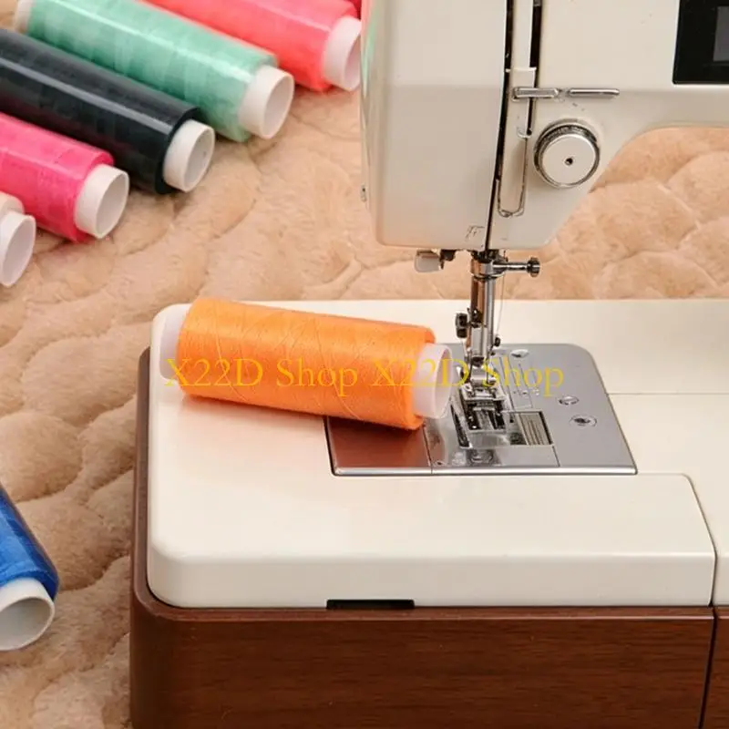 X22D 39 Color Polyester Sewing Thread Embroidery Thread 109Yards Each for Sewing Machine Hand Stitching Needlework Project