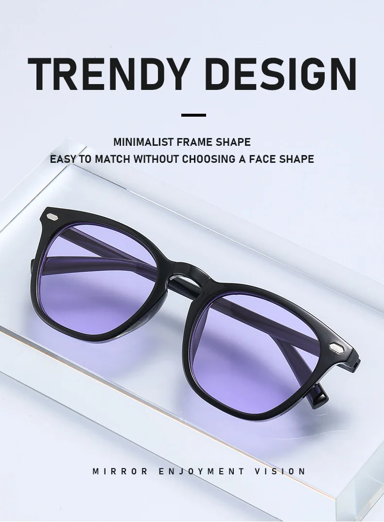 Neue Midai Personalisierte Runde Polarisierte Sonnenbrille Modische Sonnenbrille JH3023 – Detail 3