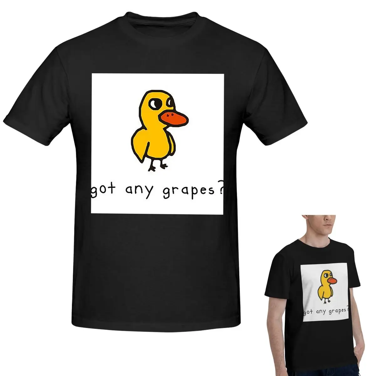 

100% Cotton Got Any Grapes T-Shirt Men's Funny Oversized T Shirt Men O-Neck Summer Shirts Tops S-6XL