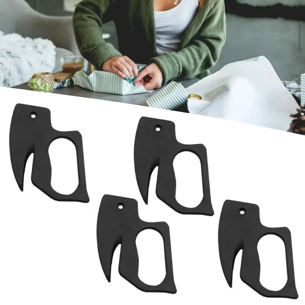 4 قطعة فتاحة الرسائل المحمولة مغلف آمن المشقق البلاستيك هدية الكريسماس أداة التغليف للمنزل والمكتب papeles kiriма