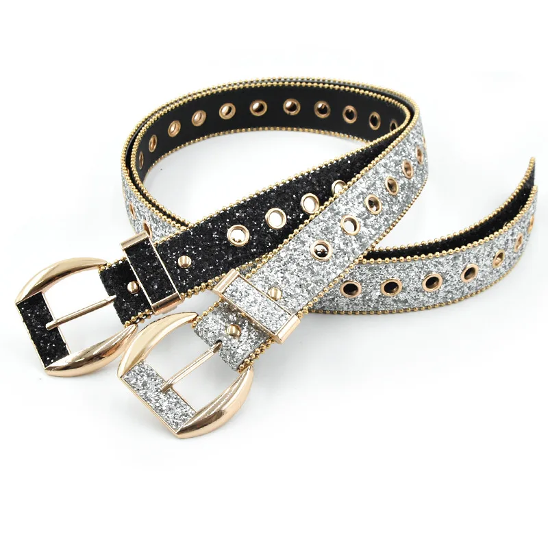Fashion Fashion Y2K Stylish Rhinestone Western Cowgirl Style Belt Sparking Pu Leather Belts Jeans Dress Accessories For Women - Aliexpress Deal
