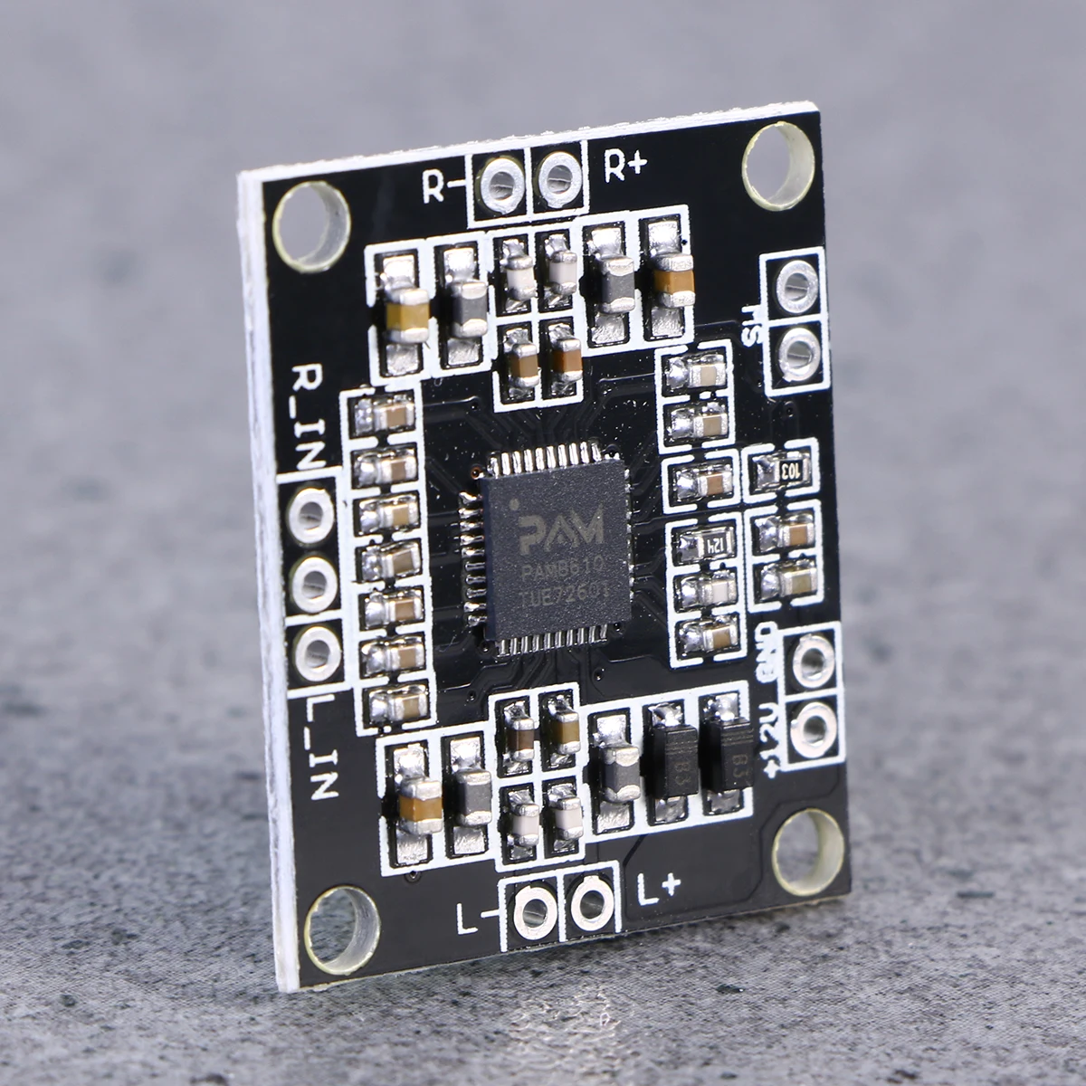 

Mini Stereo Amplifier Board PAM8610 DC 6 15V Dual Channel 10W Output 4 8 Ohm High Efficiency Audio Power Module No Heat Sink