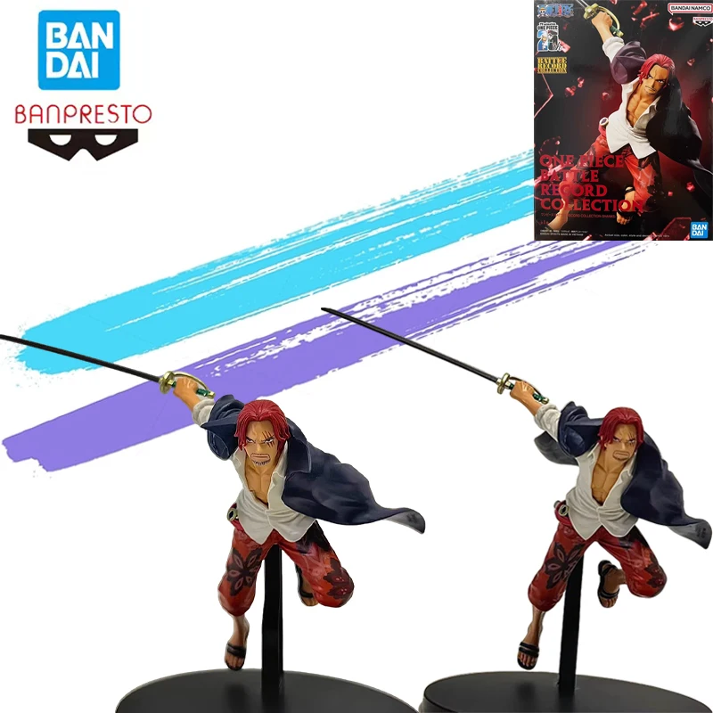 

Original Bandai Banpresto Brand New, Genuine and Unopened One Piece Battle Record Collection Shanks Realistic Collectible Toy