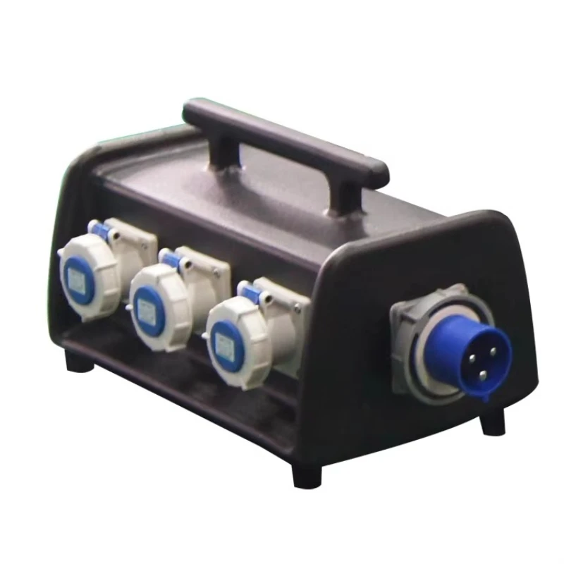 

IP67 waterproof portable mobile power distribution socket box center with European socket