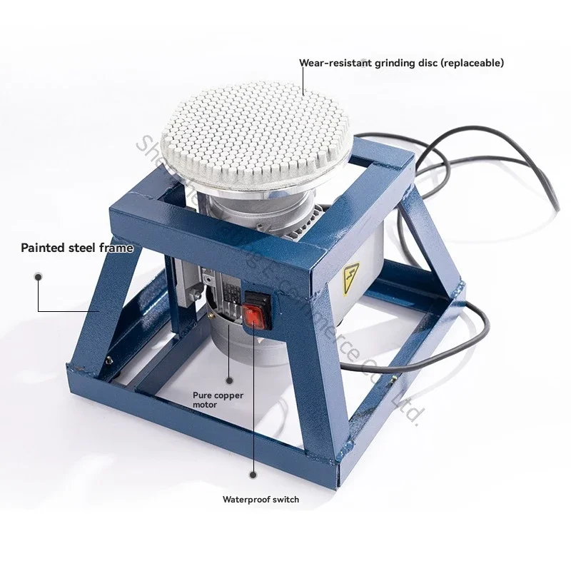 

New 550w Ceramic Grinding Machine Ceramic Equipment Electric Grinding Machine Ceramic Polishing Artifact Rubber Grinding Disc To