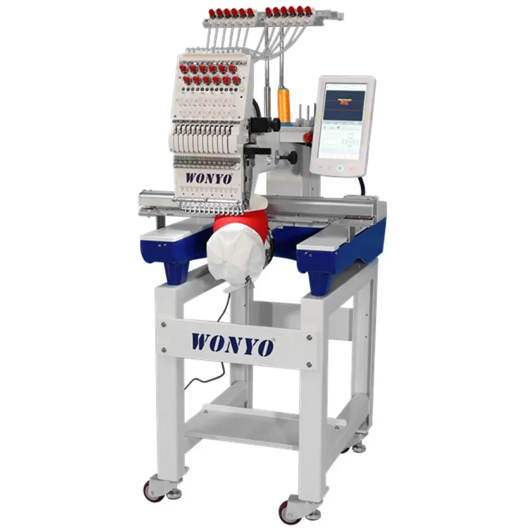 Commercial 1 Heads Chain Stitch Embroidering Machine for Embroidery Design Ladies Suits