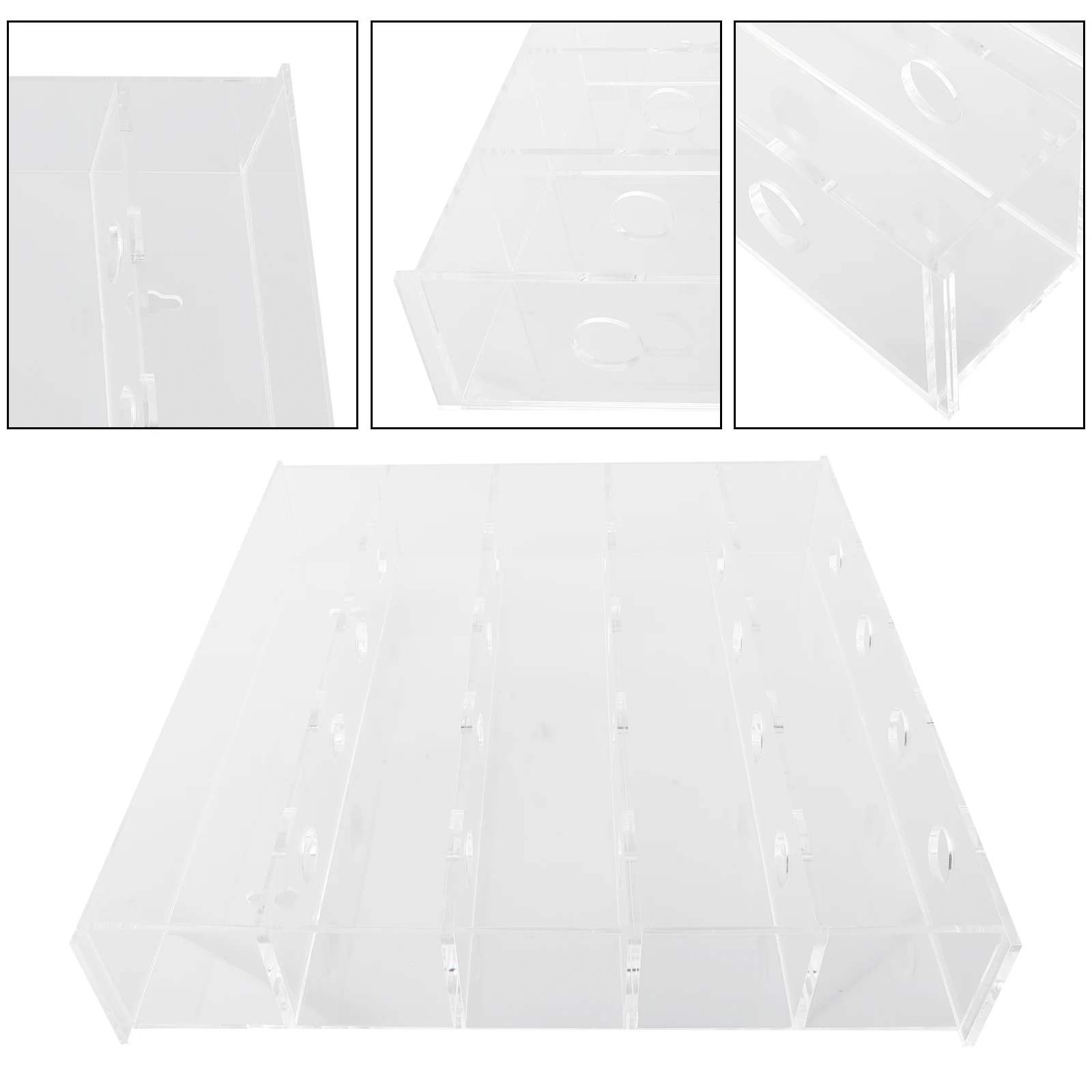 Acryl-Wandhalterungsvitrine für Golfbälle und Tischtennis. Transparentes, exquisites Design. Präsentieren Sie Ihre wertvolle Sammlung