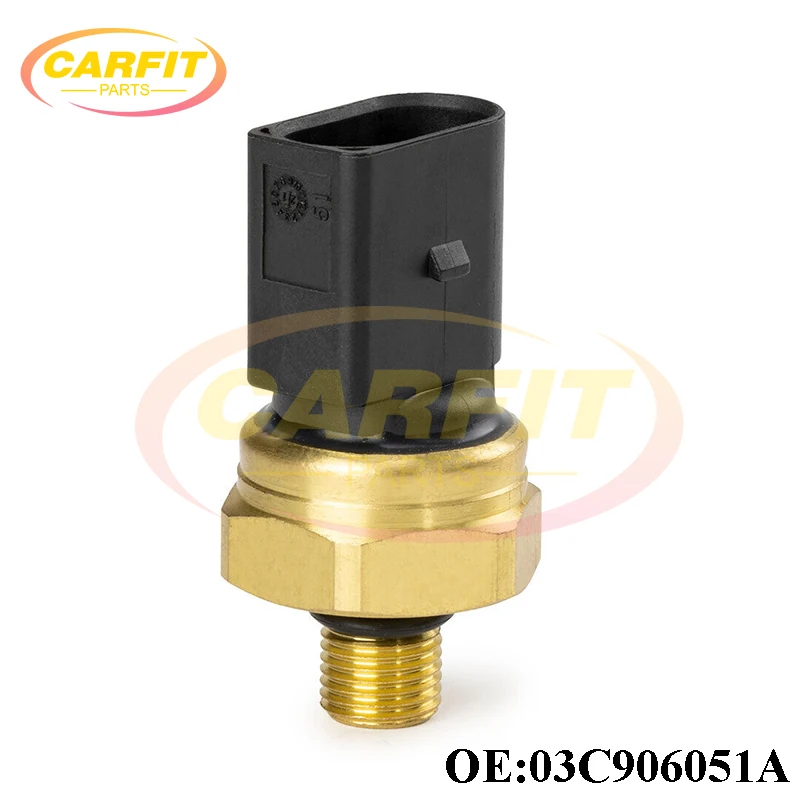 High Quality OEM 03C906051A 51CP03-05 Fuel Pressure Sensor For Audi Q7 VW CC Touareg Passat 3.6L Auto Parts