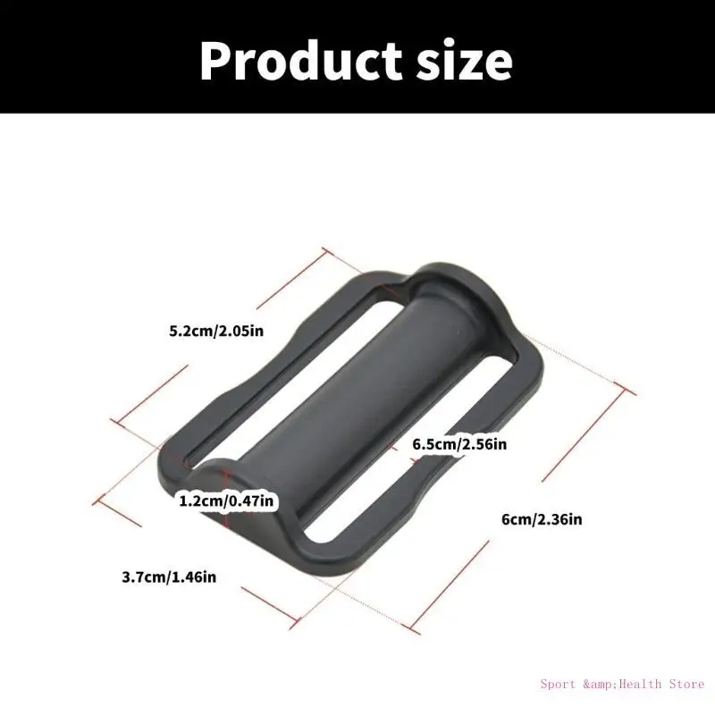 

2Pcs Scubas Diving Snorkeling Weight Belt Keeper Retainer Diving Webbing Belt Slide Stoppers AntiLost Slide Buckles
