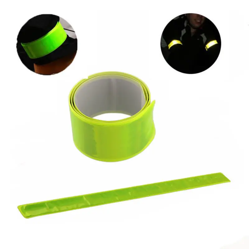 running fishing Cycling reflective strips warning Bike Safety Bicycle Bind Pants Band Leg Strap bike accessories reflective tape