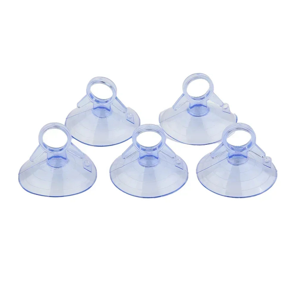 40Pcs Car Glass Windshield Sunshade Suction Cups Small PVC Sucker Car Window Suction Cup Hooks 5mm For Automotive Visor