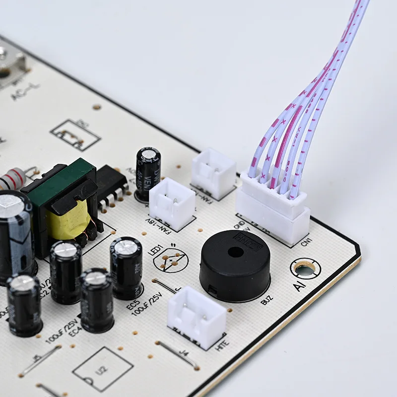 5000W Dual Knob Concave Induction Cooker Control Mainboard for Repair PET Material Cooktop Motherboard Replacement