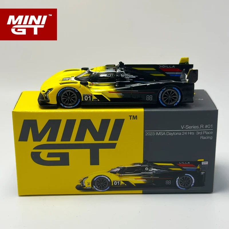 MINIGT 1:64 V Series.R #01 Racing alloy car model MGT 708