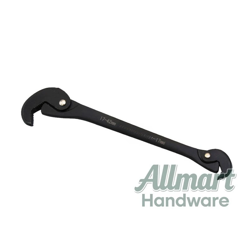 

Universal Double-Head Ratchet Wrench, Multi-Function Quick Wide-Opening Wrench, Spring-Loaded Manual Universal Wrench Tool Kit