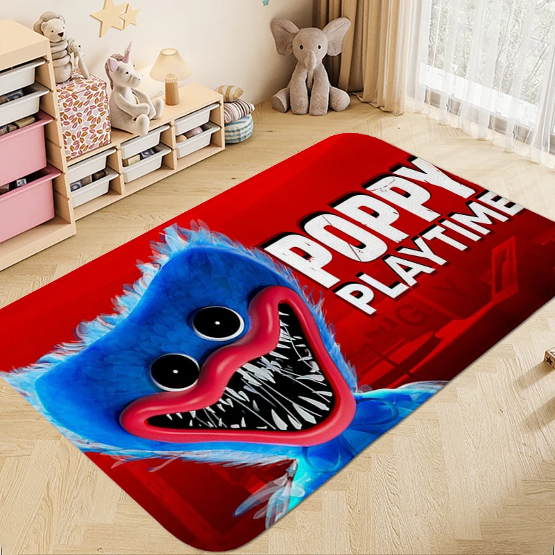 Custom Bathroom Rug A-Huggy Wuggys Aesthetic Veranda Floor Mat Washable Non-slip Kitchen Mat Entrance Doormat Sleeping Room Rugs