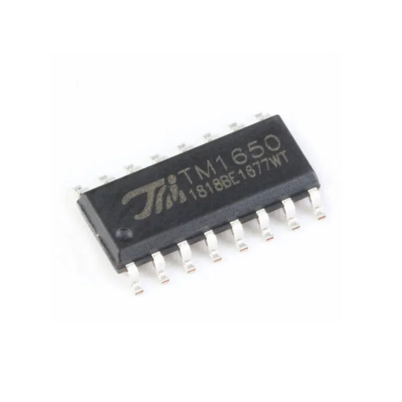 50PCS TM1650 SMT SOP-16 8*4 Bit Driver Digital Tube LED Driver Control Keyboard Scanner IC Chip